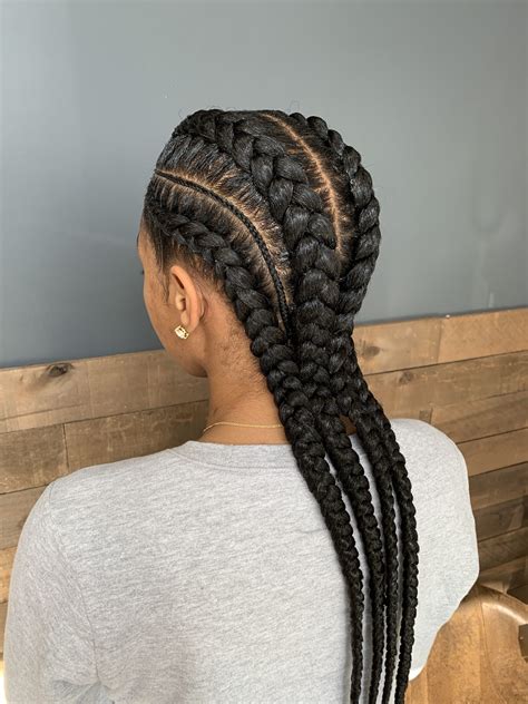 braided quick weave hairstyles|straight back braids with weave.